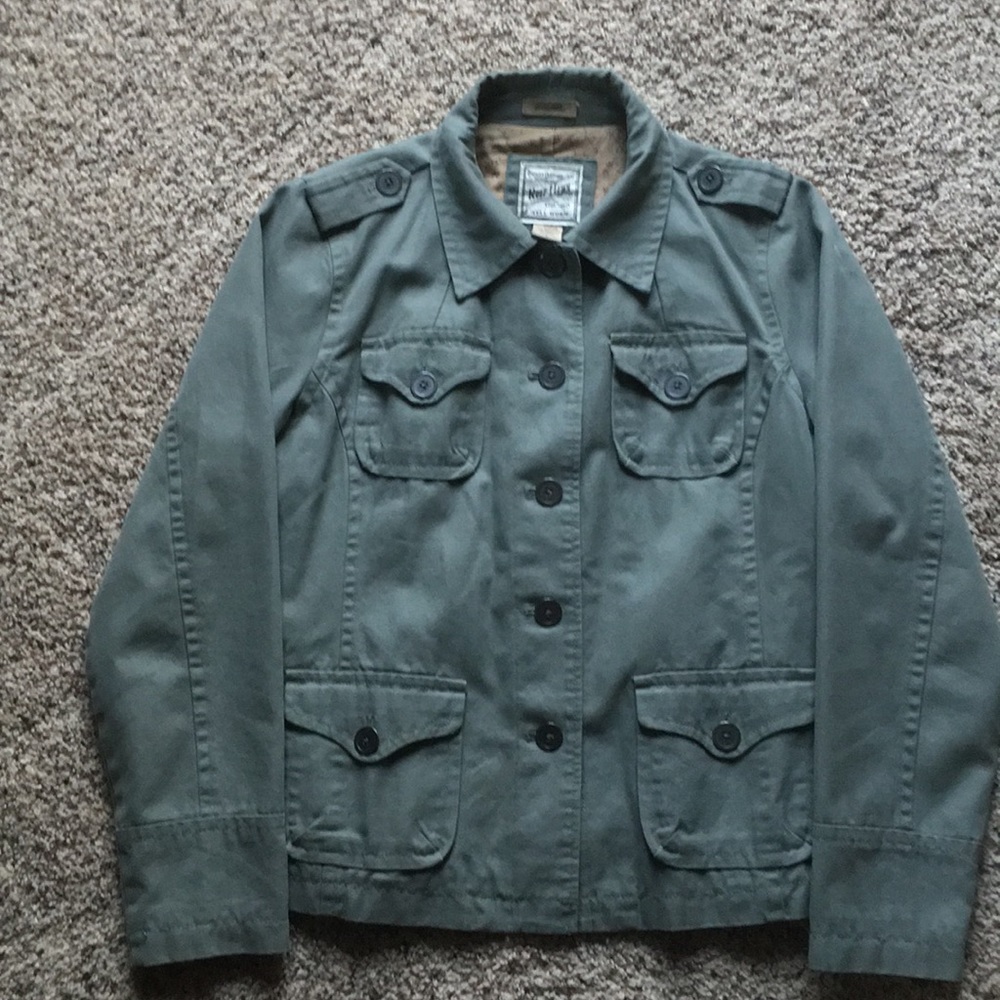 Ruff Hewn Olive Green Jacket